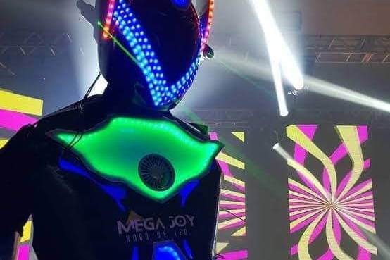 Robô de led