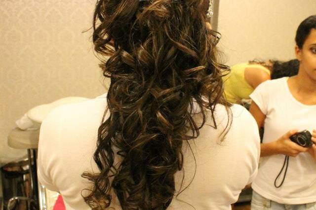 Penteado Semi Preso