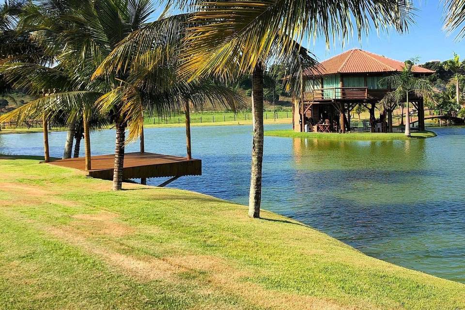 Vista para o lago