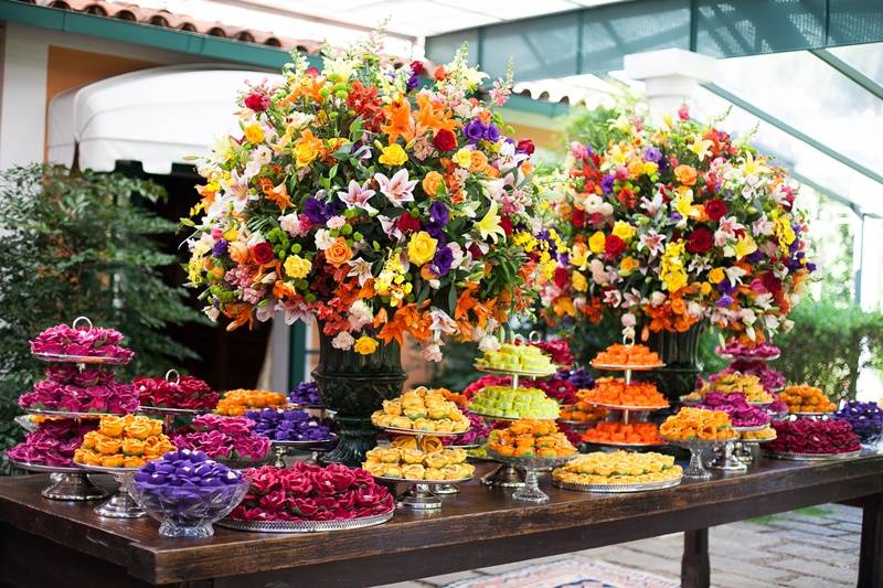 Decoração casamento no campo