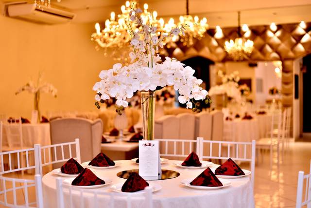 Décor perola e marsala