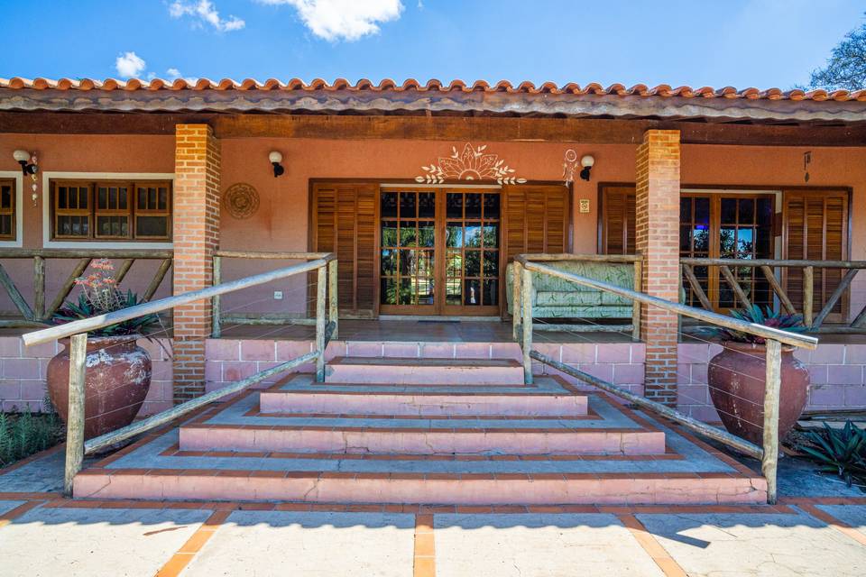 Entrada para os convidados