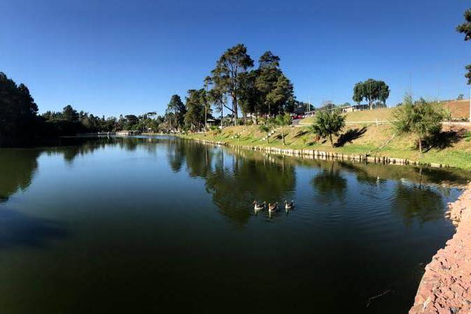 Vista do nosso lago