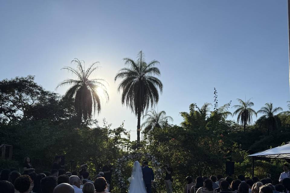 casamento ao ar livre