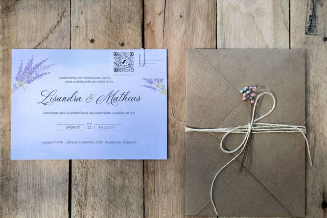 Convite casamento