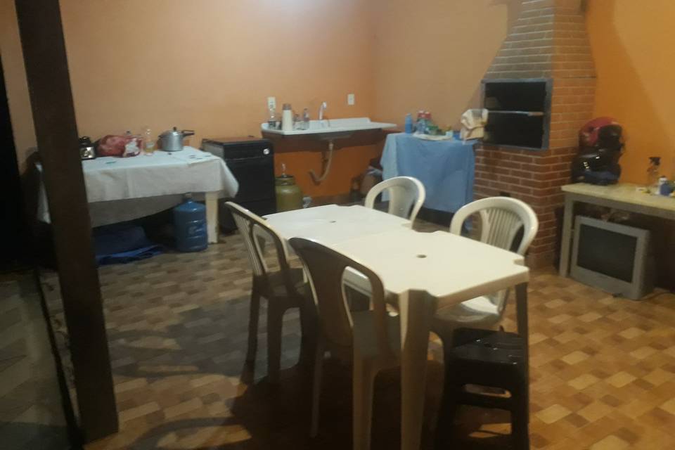 Área do Buffet