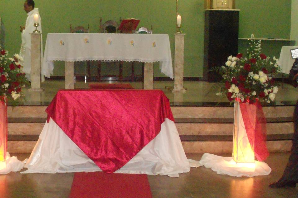 Altar iluminado