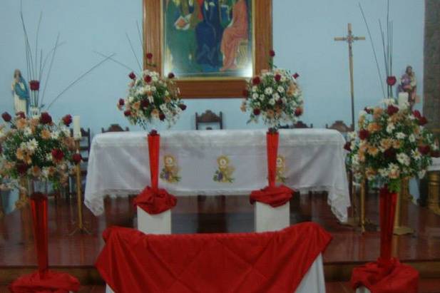 Decoração do altar