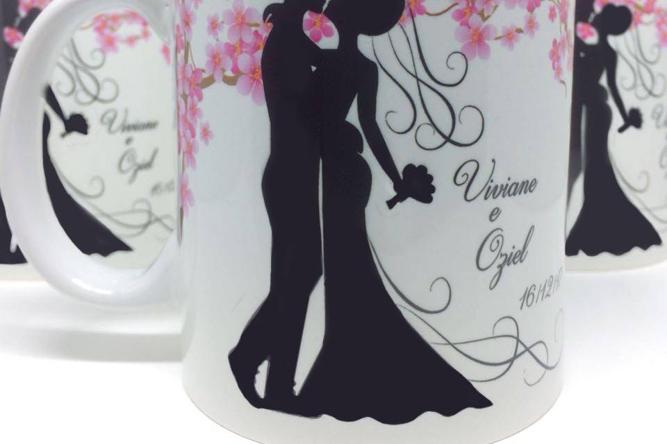 Caneca personalizada casamento