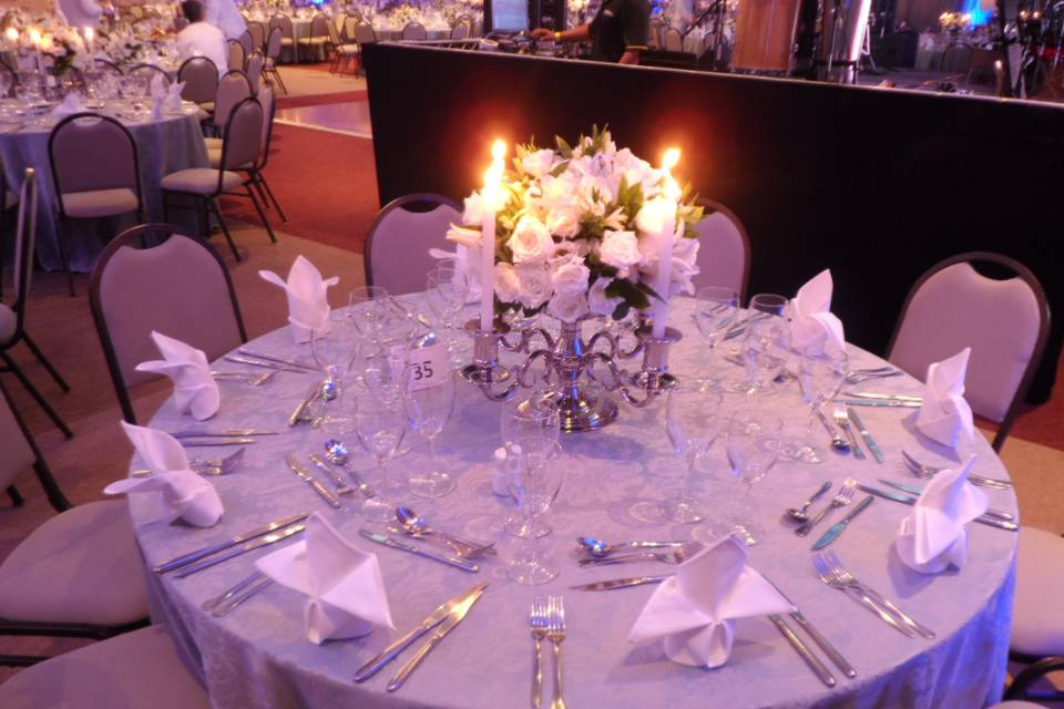 Decoração Mesa Diamante