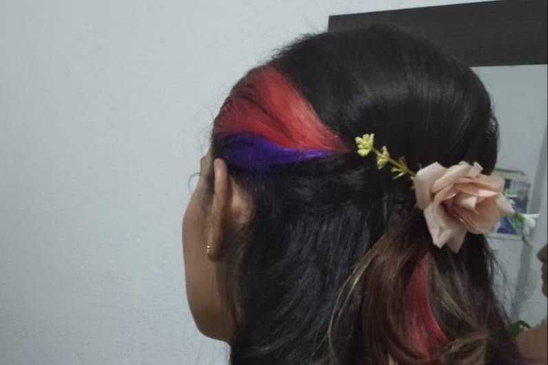 Semi preso cabelo  curto