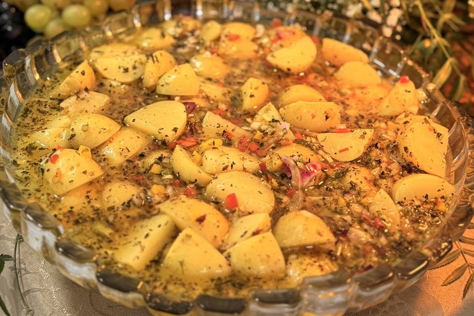 batatas em conserva