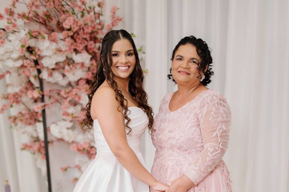 Kamila e sua mãe