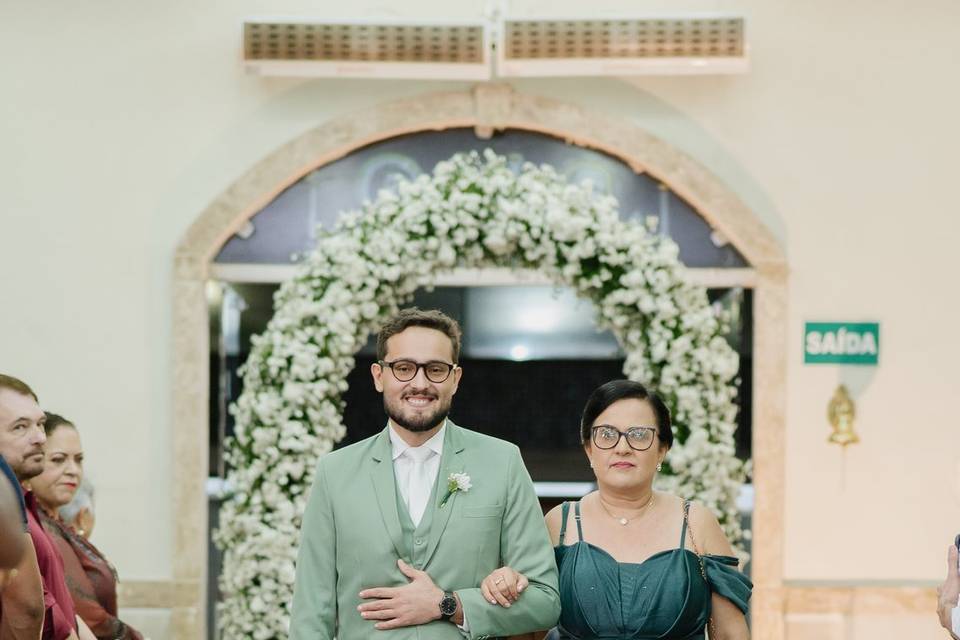 Lucas e sua mãe