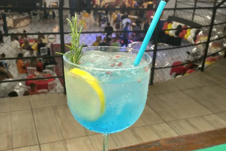 Drinks estilosos - Blue Gin