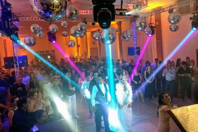 Iluminação de pista de dança