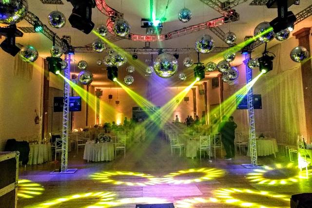 Iluminação pista de dança
