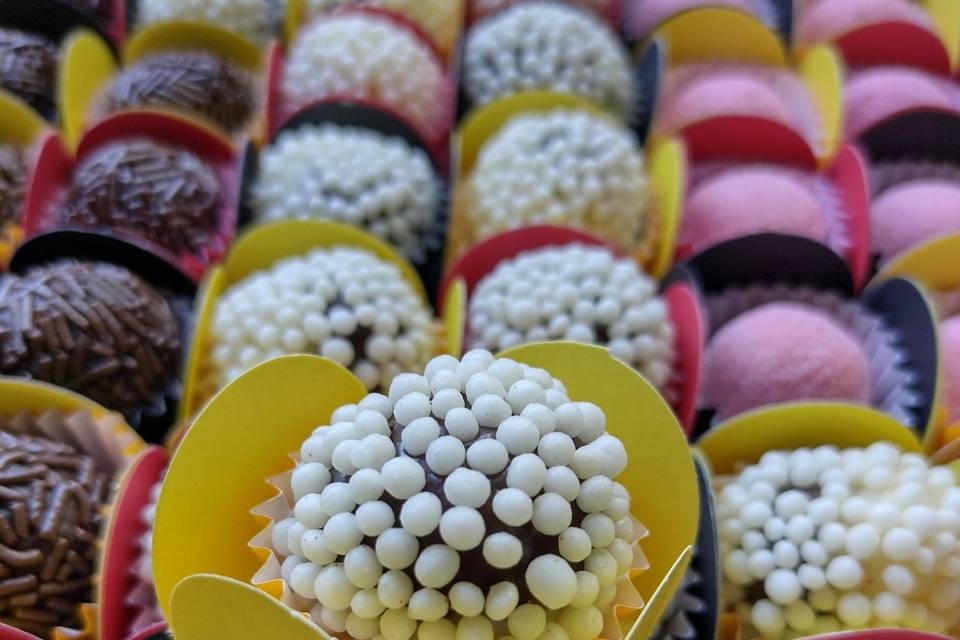 Brigadeiro com krisp