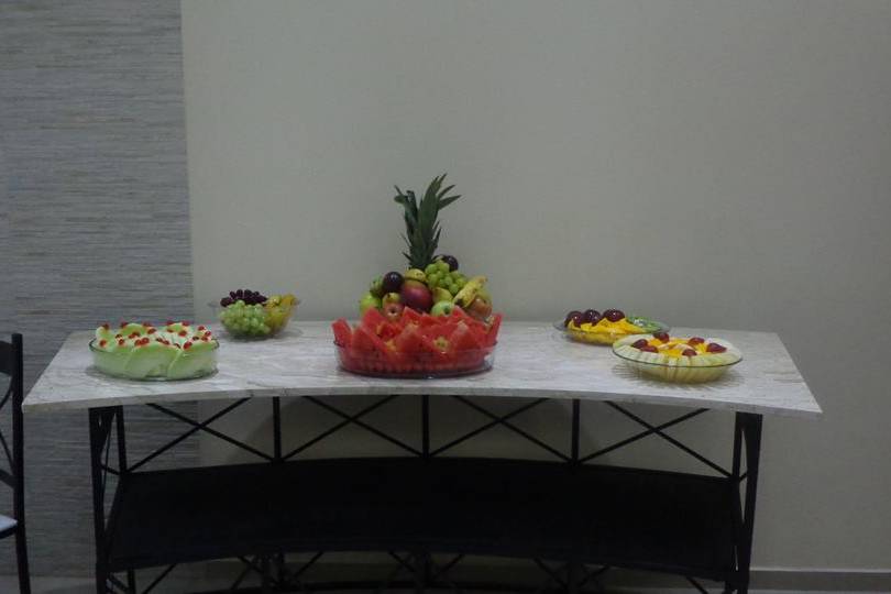 Mesa de frutas