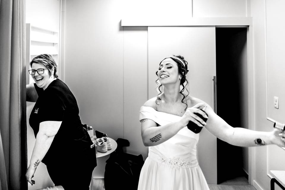 Making off