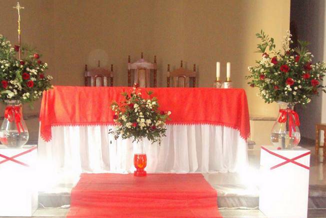 Decoração do altar