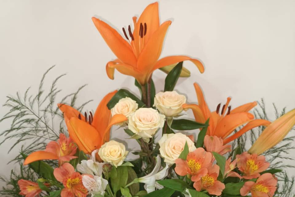 Arranjos de flores naturais