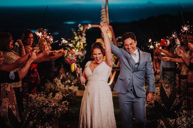 Enfim casados!