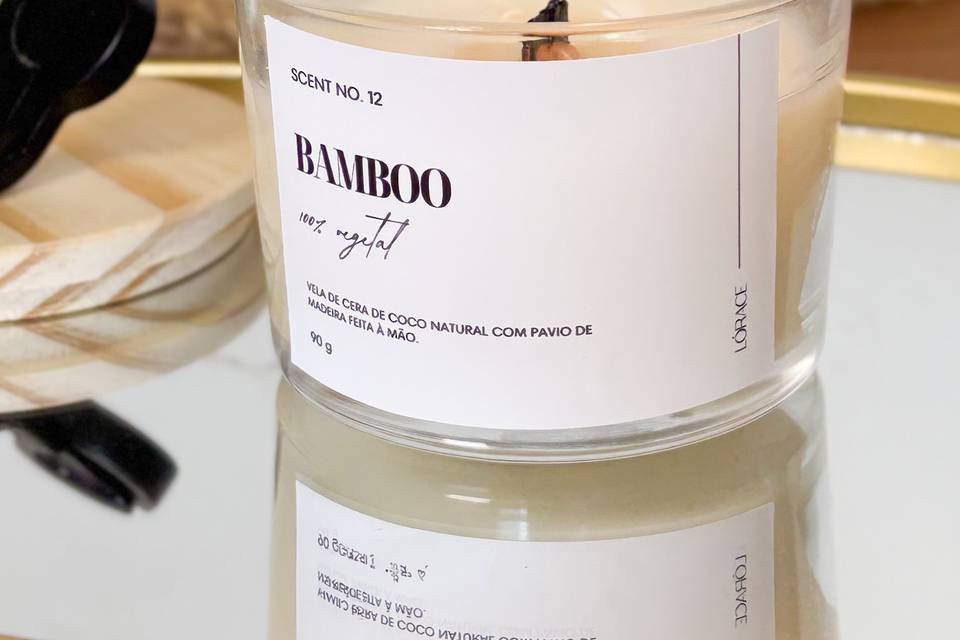 Vela Aromática bamboo