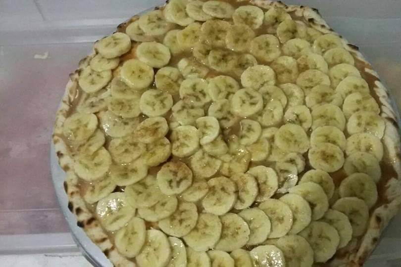 Pizzas de banana