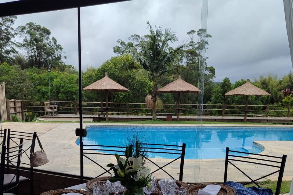Decoração recepção