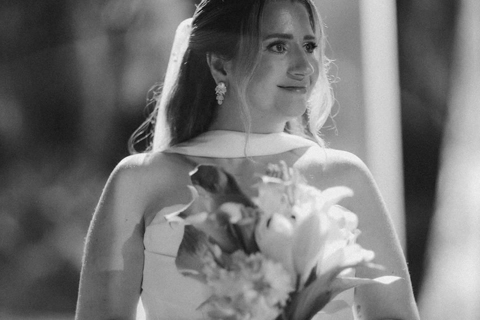 Vestido de noiva minimalista