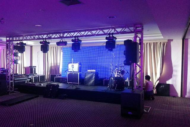 Palco simples