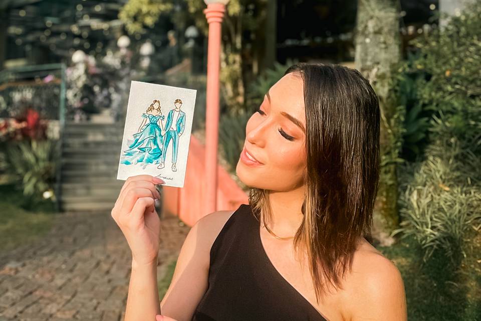 Ilustração ao vivo