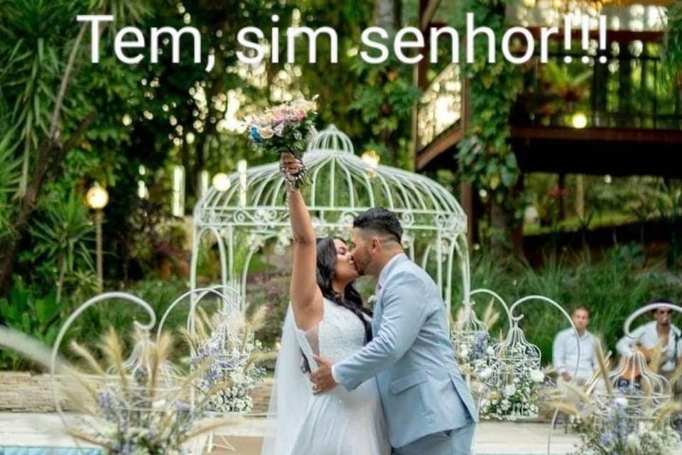 Casamento na piscina