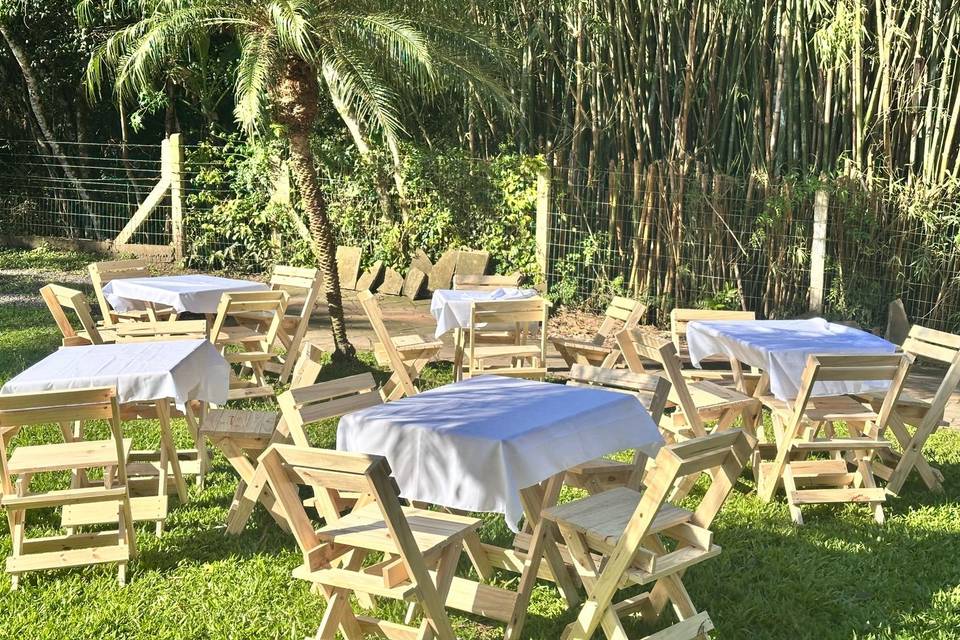 Mesas jardim