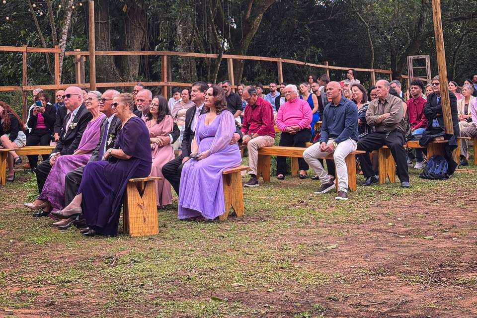 Convidados cerimônia