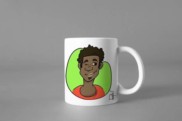 Caneca com Caricatura