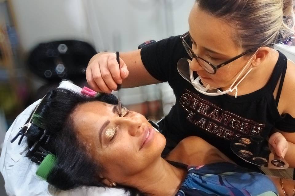 Make-up para mãe da noiva