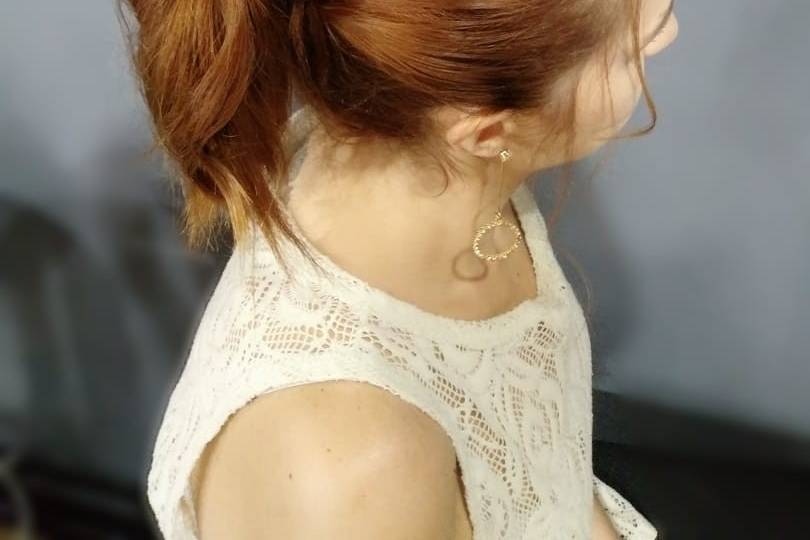 Penteado com trança