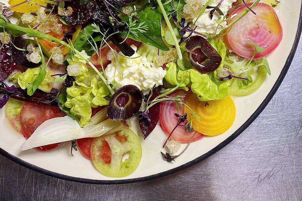 Salada orgânica