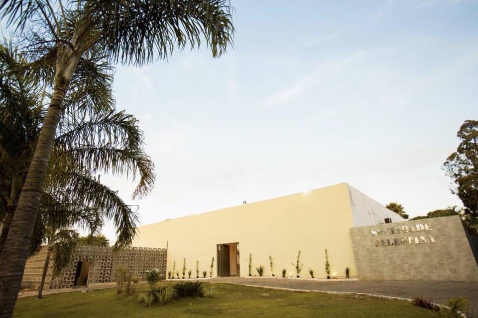 Fachada do salão
