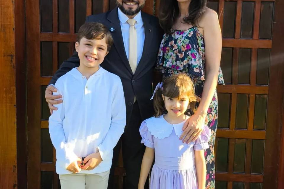 Eu e minha preciosa família