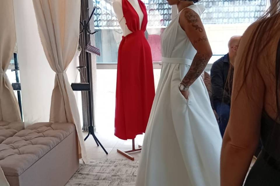 Vestido bolso