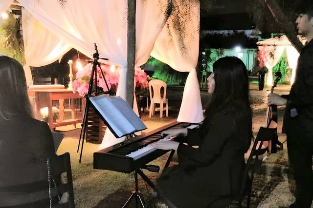 Voz + piano + violino