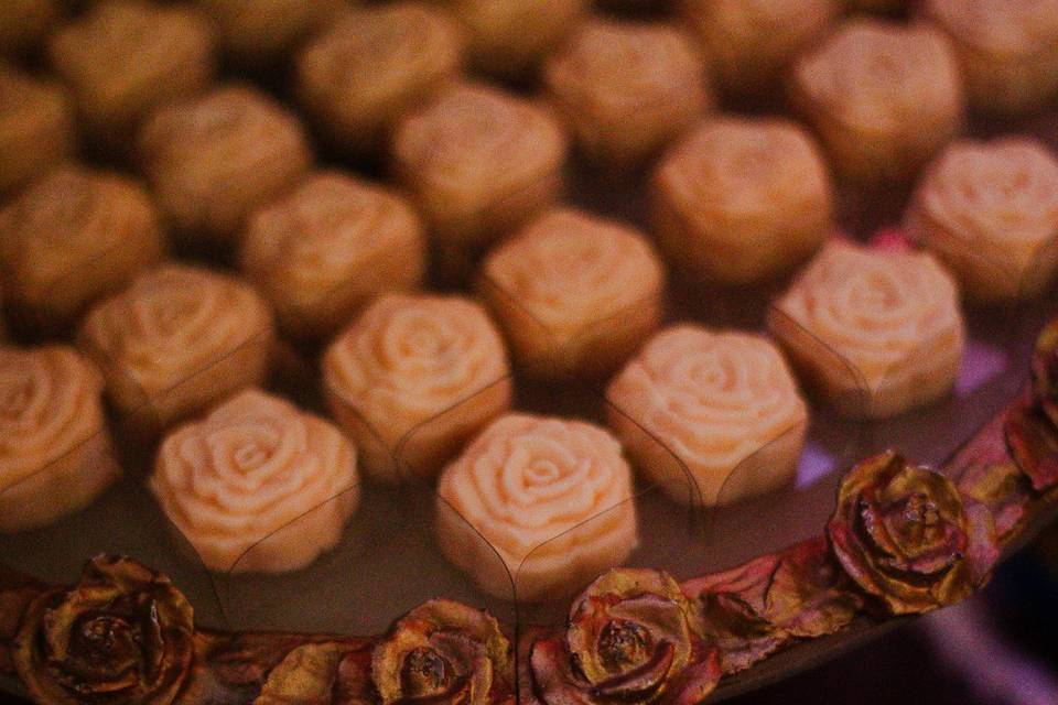flores de brigadeiro