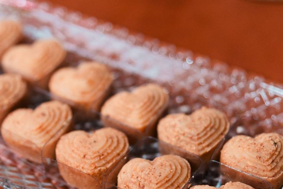 Coração de paçoca