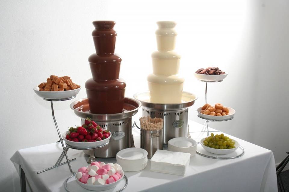 True Eventos - Cascata de Chocolate