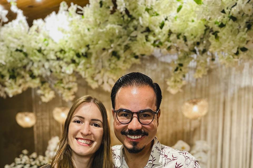Caricatura casal