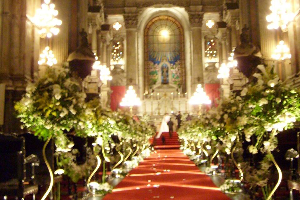 Decoração na Candelária