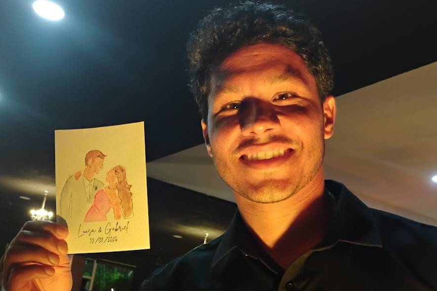 Desenhos em aquarela